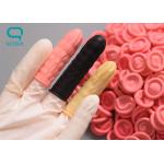 Power Free Latex Finger Cot for Electronic Component Protection for sale