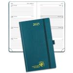FSC Pacific Green Mini Hardcover Weekly Planner 2023 Vertical Printed for sale