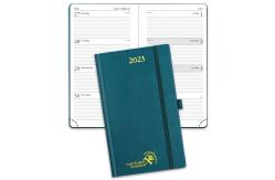 China FSC Pacific Green Mini Hardcover Weekly Planner 2023 Vertical Printed supplier