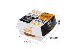 China Customized eco-friendly biodegradable french fries burger fast food packaging box burger box supplier