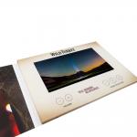 Paper Craft LCD Video Brochure Card 10.1 inch 1024x600 Resolution for sale