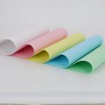 100% Imported Virgin Wood Pulp NCR Paper Yellow Blue Green Pink Color Grade A for sale