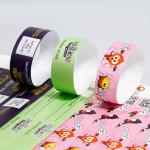 Waterproof Tyvek Paper Wristbands Customizable and Printable for Festivals