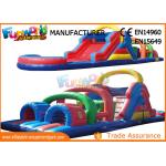 Interesting Inflatables Obstacle Course For Amusement Park / Fun City for sale