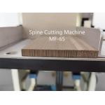 Hard Bound Book Grey Cardboard Spine Cutting Machine Hardcover Book Binding Machine MF-65 for sale