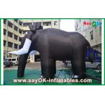 Big Elephant Inflatable Cartoon Characters Blower For Ourterdoor Customized for sale