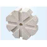 Heteromorphic Mullite Refractory Insulation Materials High Strength White Color for sale