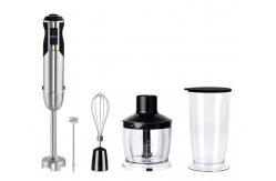 China 4 In 1 Powerful 800W Stainless Steel Stick Blender Variable 12 Speed supplier