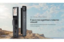 China Secure Smart Lock Intercom 3D Face Automatic Door Lock For Apartment supplier