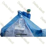 Mesh Screen Urology TUR Disposable Sterile Drape With Pouch / Finger Cot
