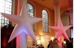 China Starfish inflatable helium balloon with LED light supplier