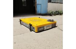 China Wireless Control Battery Transfer Trolley , 4 Tons Small Load Material Handling Cart supplier
