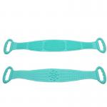 Portable Flexible Silicone Shower Back Scrubber , Anti Slip Silicone Bath Body Brush for sale