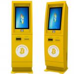 Self Service Bitcoin Teller Machine , 21.5 Inch Crypto ATM Machine for sale
