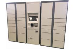 China Intelligent Logistic Parcel Delivery Lockers With Simple Work Flow And Payment Device supplier