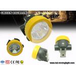 PC Material Small All in one Coal Miner Hard Hat Light with Li ion Battery for sale