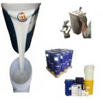 Translucent High Performance Pourable RTV Tin Cure Silicone Rubber With 2% Catalyst For Making Molds for sale