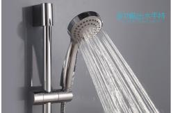 China Ergonomic ABS Shower Head In Chrome 3 Spray Removable Shower Head supplier