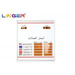 Small Model Arabic Language Currency Display Board , Electronic Led Rate Display Board for sale