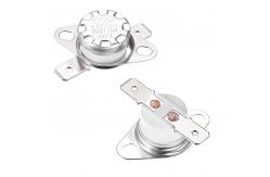 China KSD301 Normally Open Bimetal Thermal Switch 10A 6.3mm Manual Reset supplier