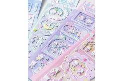 China 50 Sheets Pack Cartoon Sticker Sheet Smooth Surface For Business Use supplier