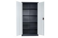 China Office Furniture Metal Cabinet 2 Door Cupboard Steel Storage File Cabinet supplier