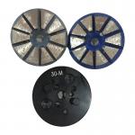 3inch 50/60# 20x8x10S Metal Grinding Disc With Two Locatina Holes And 3 Hole Bracket for sale