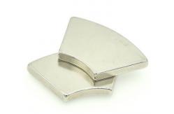 China Professional Arc Shaped Magnets / Neodymium Arc Magnets Customized Logo supplier