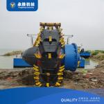 Model 18 Inch Bucket Wheel Suction Dredger For Dredging Depth 15m