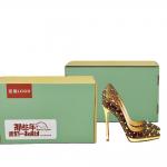 Rigid Fancy Packaging Box For Underwear Stackable Shoe With Uv Logo