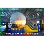 Outdoor AirPlane Shape Inflatable Bounce Slider With CE / UL Blower For Playing for sale