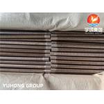 ASTM B111 C70600 O61 Low Fin Tube Copper Nickel Alloy For Cooler for sale