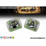 Mini Safety Helmet Mining Headlight IP68 Super Waterproof Explosionproof Pc for sale