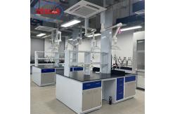 China Rustproof Modular Island Benches In Laboratory Multipurpose Steel Material supplier