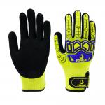 13 Guage Protective Gloves Cut Resistant Level C Sandy Nitrile Work Gloves for Constructions for sale