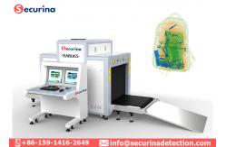 China Full Digital Security Baggage X Ray Machine , Baggage Screening System 800mm Tunnel Length supplier