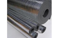 China Waterproof Fireproof Rubber Foam Insulation Pipe 2m 1.8m supplier