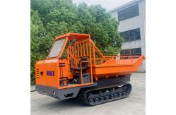 China Multi Purpose Crawler Mini Dumper Smooth Transmission For Palm Oil Plantations supplier