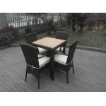 Dark Brown Rattan Garden Dining Sets for sale