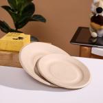GB/T 36787-2018 15cm Disposable Paper Fast Food Plates Environmentally Friendly Quality Paper Plates for sale