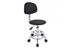 China Adjustable Armrest Height 25-30 Industry Polyurethane Foaming LAB Chairs With PU Material supplier