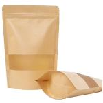 Matte Window k Packaging Bags , 25-2500g Frosted k Bag for sale