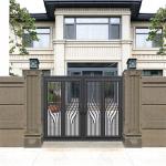 TFT Sliding Trellis Aluminium Fence Gate Rotproof Eco Friendly for sale