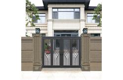 China TFT Sliding Trellis Aluminium Fence Gate Rotproof Eco Friendly supplier