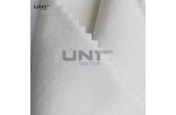 China Smooth Surface Wool Tie Interlining / Necktie Interlining Double Layer Brush supplier