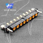 HW-M80 Connectors , HW-222D00M12L-0008-430045 Micro-D Connector for sale
