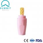 Gamma Sterilized Auto Retractable Safety Lancet Needle 21G 2.2mm Yellow for sale