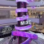 Full color 360 Degree Cylinder LED Display Outdoor Column curve Screen Advertising Billboard for sale
