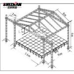 1M Design Custom Portable Modular Aluminum Truss Frame Structure