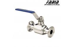 China Clamp Manual High Pressure Ball Valve For Pressure Washer supplier